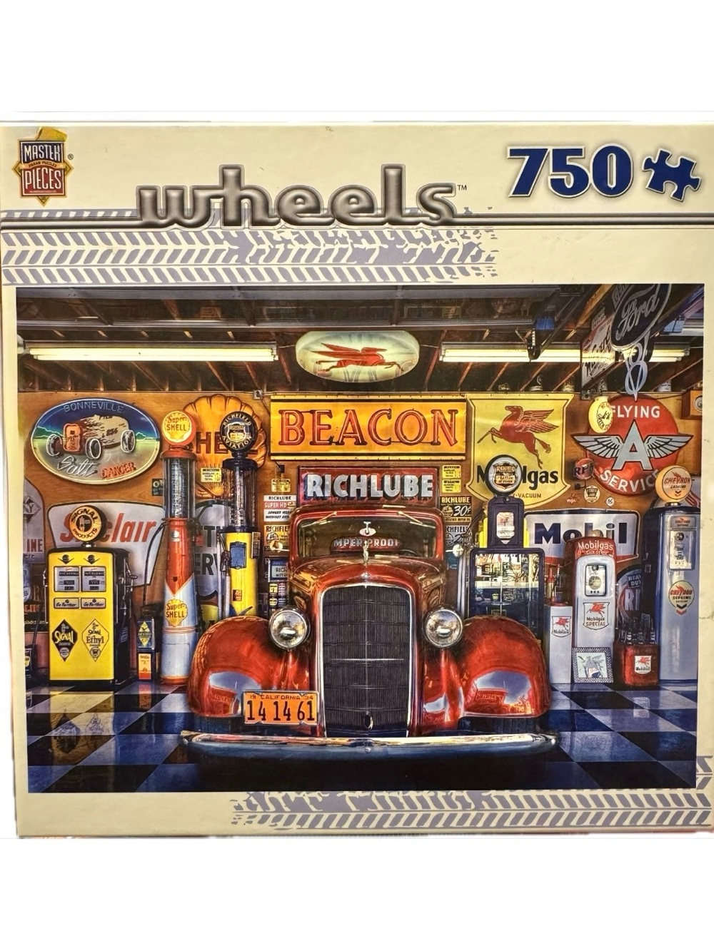 MasterPieces Wheels "At Your Service" 750 Pc Jigsaw Puzzle